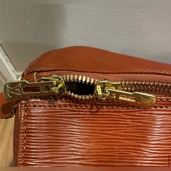 LOUIS VUITTON 55 Epi Keepall Boston Weekend Travel Bag - Kenyan Fawn/Brown RARE - Picture 10 of 12